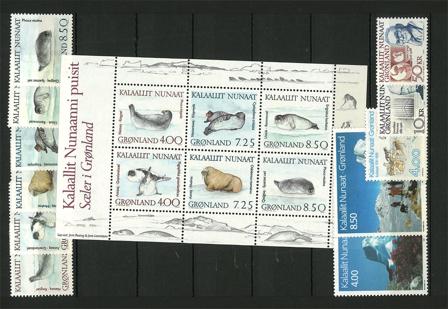 Grønland - 1991 * minus blå kors mærke