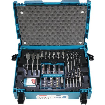 Makita B-43044 Bor- og bitssett 66 deler, Maskintilbehør & forbruk