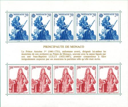 Monaco 1985 - YT BF30 - Postfrisk