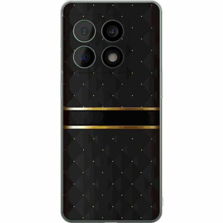 Oneplus 10 Pro Mjukt Skal - Golden Stripes