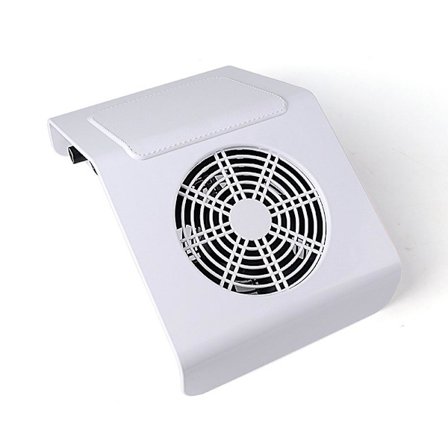 Negle støvsamler for manikyr skjønnhet med filter (hvit)