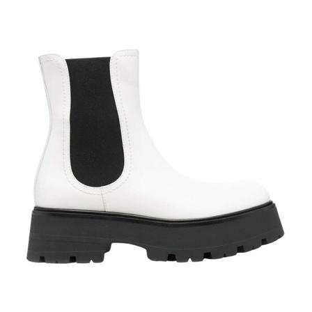 Alexander McQueen, Rave Chelsea Boots Biały, Kobieta, Rozmiar: 41 EU