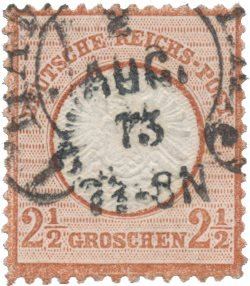 Tyske Rige 1872 - MICHEL 21 - Stemplet