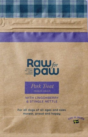 Raw for Paw Pork Treats 50 g