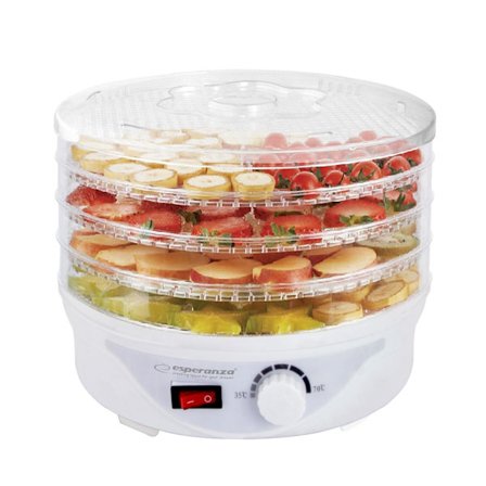 Esperanza Food Dehydrator Til Svampe, Frugter, Grøntsager, Urter og Blomster Délicatesse