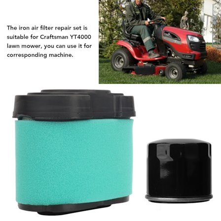 Craftsman YT4000 Gressklipper 792105 Luftfilter Reparasjonssett Tennplugg Drivstoffilter Trimmerdeler