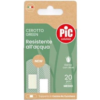 Pic Cerotto Green Canna da Zucchero Misura Media 20 Pezzi