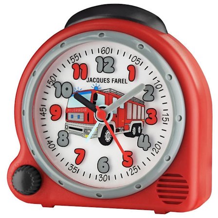 JACQUES FAREL Lastenherätyskello Analoginen Kvartsipaloauto Pojat AVC 02FIRE