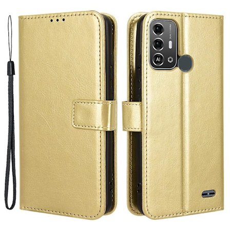 För Zte Blade A53 Pro Case Läder Cover Med Plånboksställ