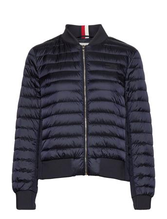 Icon Stacey Down Bomber Blue Tommy Hilfiger