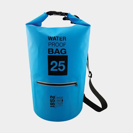Drybag / sac étanche 1852-Marine, 500D, 25 litres, bleu