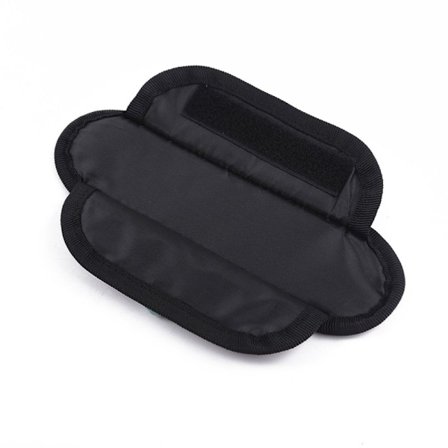 Skulderrem Beltepute Trykkreduserende pute SVART