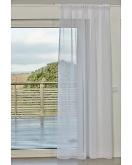 Multibåndslengde ensfarget Mira 2-pk Hvit