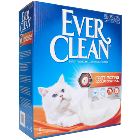 Ever Clean - Hurtigvirkende - Kattesand 10 L - Katt - Kattesand & kattestrø - Klumpdannende kattesand - ZOO.no