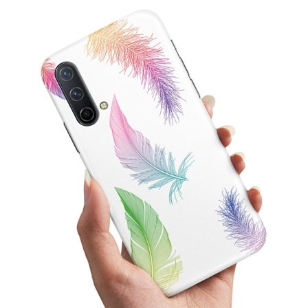 OnePlus Nord CE 5G - Skal/Mobilskal Fjädrar
