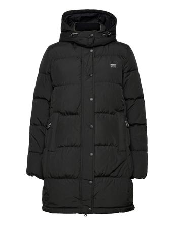 Quinn Mid Down Puffer Caviar Black LEVI ́S Women