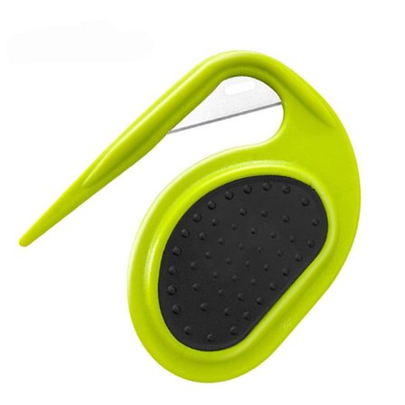 Pet Kam Hund Åben Knop Kam GRØN