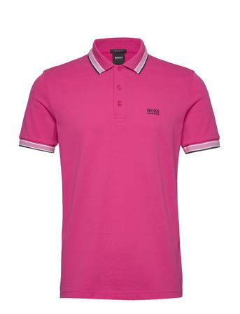 Paddy Polos Short-sleeved Rosa BOSS