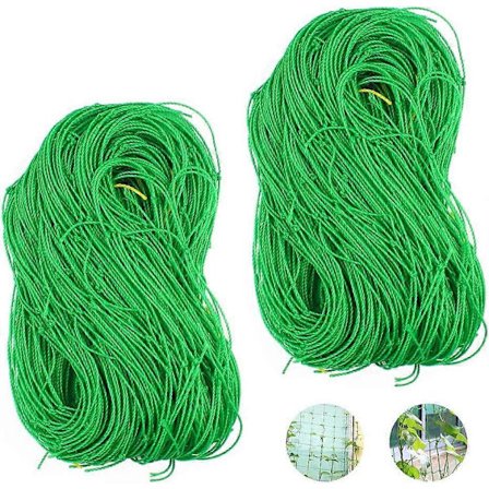 2 st Växtstöd Spaljénät Polyeten Klätterväxt Spaljénät Växande Spaljé för Vinrankor Grönsaker Blommor Frukt Gurka T