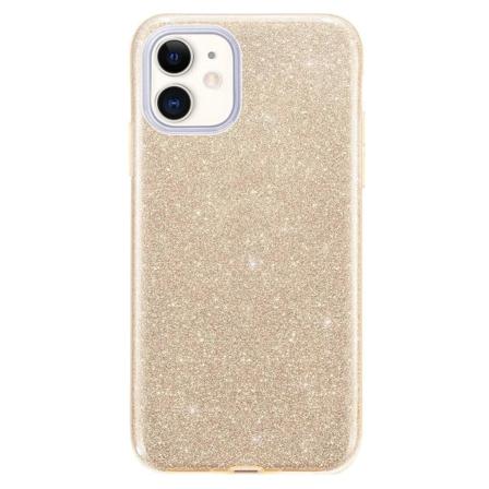 Glitter Skal För Iphone 12 Pro Max - Guld Guld