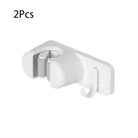 2 stk Kostholder Veggmontert Moppoppbevaringsstativ med krokkost