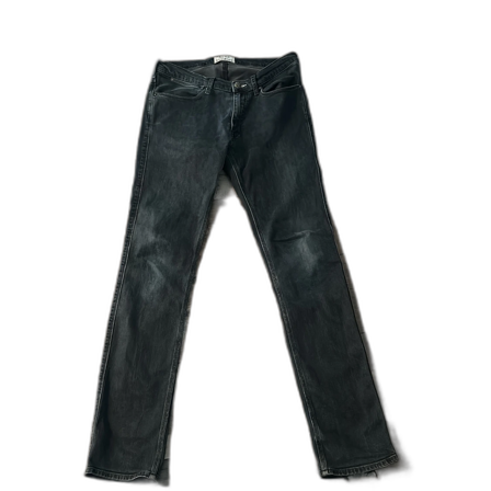 Mörkgråa acne jeans