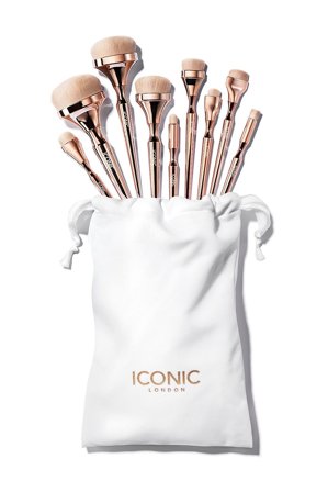 ICONIC LONDON HD Blend Complete Set Brush Kit, Makeup, Makeupbørster, Makeupbørstesæt
