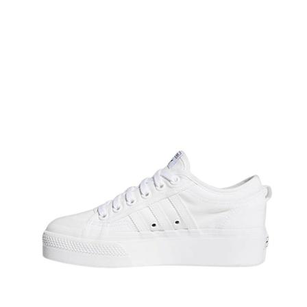 Adidas Originals Nizza Platform Sneakers , Wit , Heren , Maat: 36 EU