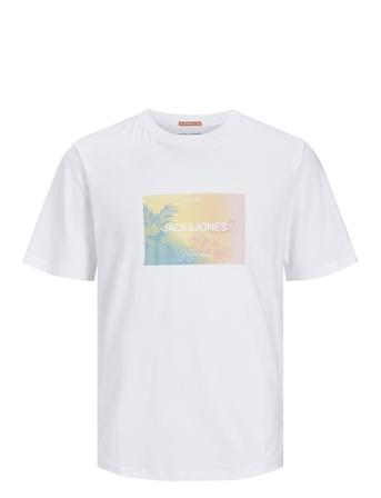 Joraruba Sunset Branding Tee Ss Jnr Jack & J S White
