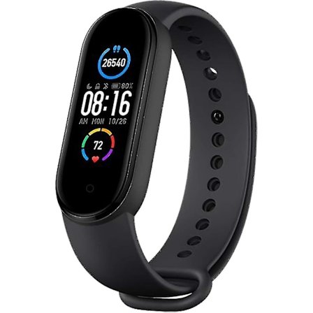 Xiaomi Mi Smart Band 5 Sort Sportsaktivitetstracker, Sundhedsovervågning, 11 Træningstilstande, 1 Dags