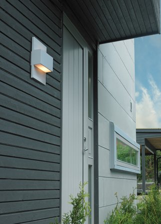 Geneve 874 utelampe - hvit