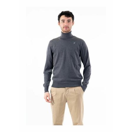 K-Way, Turtlenecks Szary, Mężczyzna, Rozmiar: M