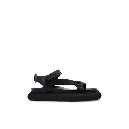 Moncler - Sandaler - Svart - Dam - Storlek: 36 Eu, Dam, Storlek: 36 EU