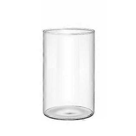 Glass Sylindervaser Glass Hydroponisk Vase Klar Lysestake Blomstervase for Bordpynt Bryllup Hjem Dekor