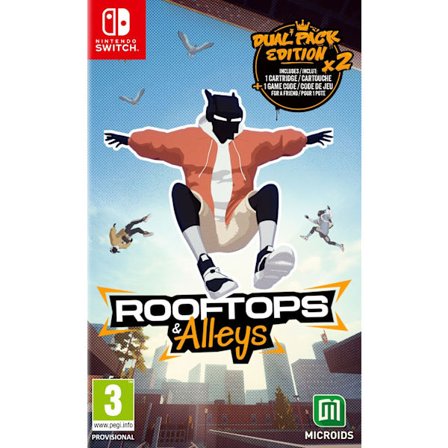 ROOFTOPS AND ALLEYS: The Parkour Game - Dual Pack Edition - Nintendo Switch-spel