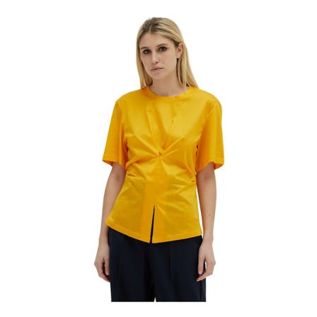 Erika Cavallini T-shirt Gul, Dame Bluser