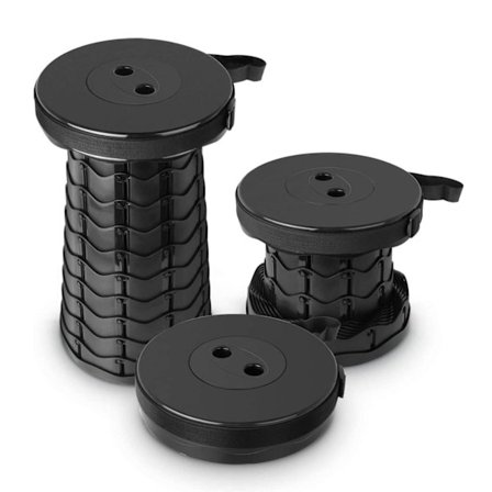 Nexxt Hopfällbar pall - Fällbar stol - Justerbar höjd