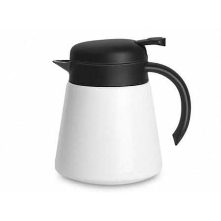 800ml 304 18/10 Rustfrit stål dobbeltvægget vakuumisoleret kaffekande, 12+ timer varme- og kuldeisolering, BPA-fri, til kaffe, te, drikkevarer