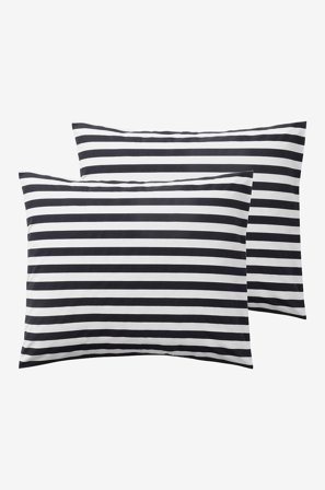 Jotex - Putevar 2-pk 50x60 Cm Svart/hvit - KAYO - Kjøp Putevar hos Jotex