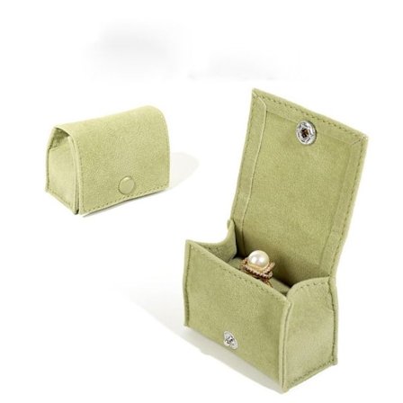 Velvet Koru Box Sormus säilytyslaatikko VIHREÄ