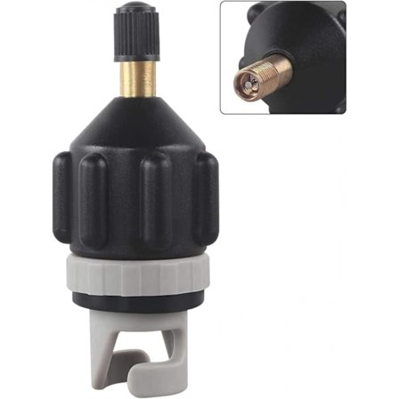 Ventiladapter for kompressor Sup-ventil SUP-pumpeaccessoarer for uppblåsbar roddbåt Stand Up Paddle Board