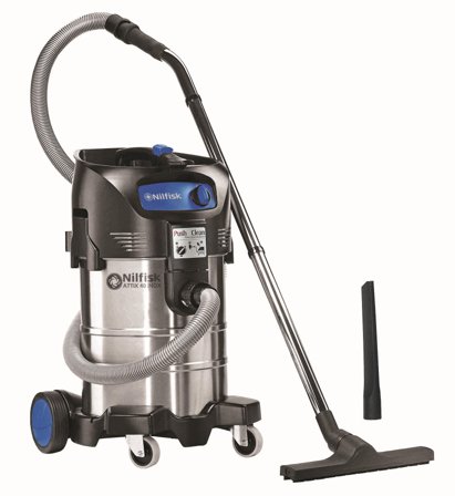 Nilfisk ATTIX 40-01 PC INOX Grovdammsugare 1500 W, Rengöringsmaskiner