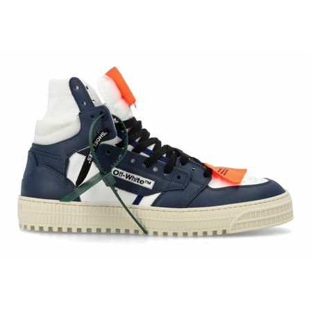 Off White, Sneakers Omia 065F22Lea 001 Blauw, Heren, Maat:40 EU