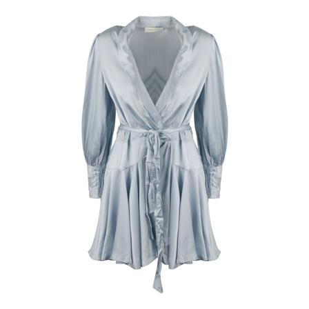 Zimmermann, Short Dresses Blauw, Dames, Maat:L