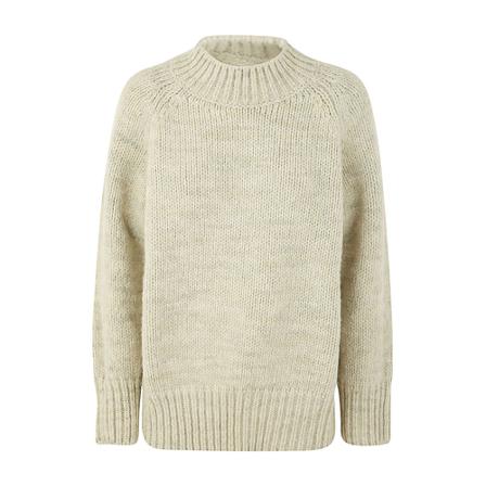 Maison Margiela, Sweater Beige Beżowy, Kobieta, Rozmiar: L