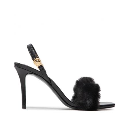 Versace Jeans Couture high heel Sandalen , Zwart , Dames , Maat: 38 EU