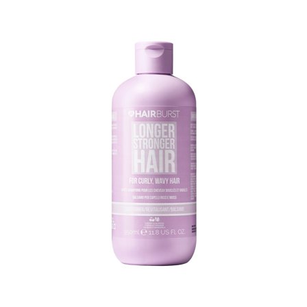 hairburst Haircare Longer Stronger Hair Conditioner For Curly & Wavy Hair 350ml - Balsamo Ricci Definiti Capelli