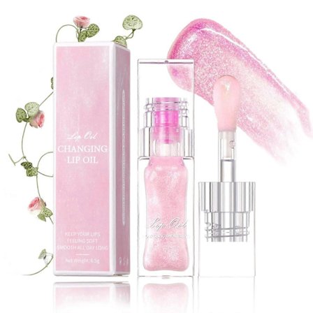 Magic Color Changing Lip Oil V2, Boss up Color Changing Lip Oil, Bossup Color Changing Lip Oil, Lämmin Muutos Kosteuttava Väriä Vaihtava Huuliöljy