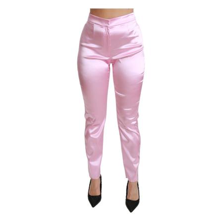 Dolce & Gabbana Broek , Roze , Dames , Maat: M