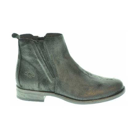 Aqa, Aqa Enkellaars ( 36 t/m 42 ) 182Aqa 07 Grijs, Dames, Maat:39 EU